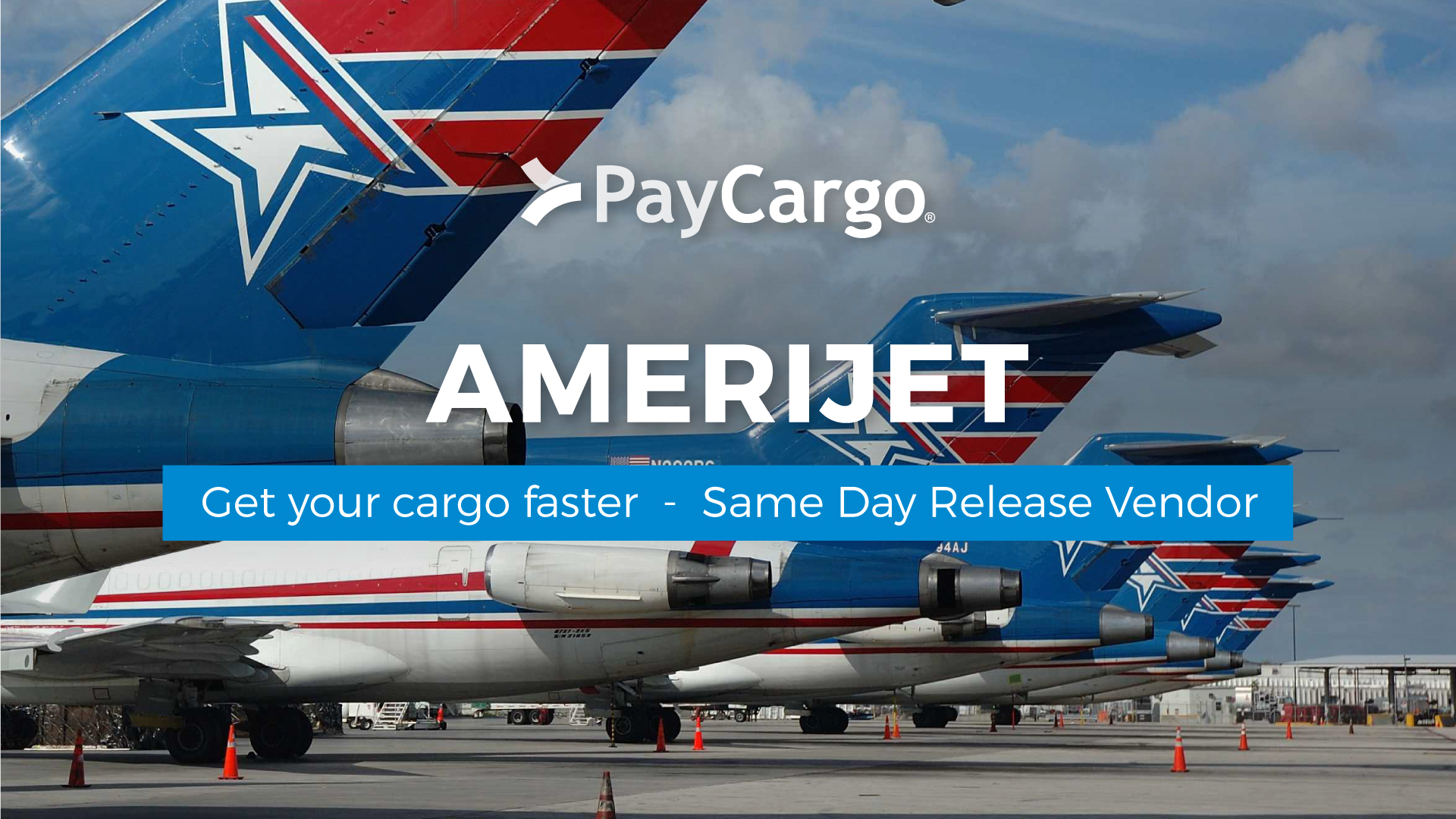 AMERIJET (SJU) Same day release vendor available in PayCargo PayCargo