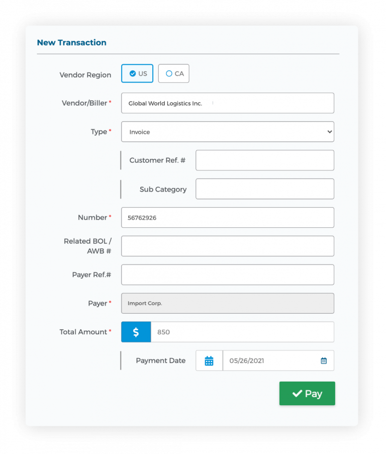 PayCargo | Cargo & Freight Shipping Payments Made Easy