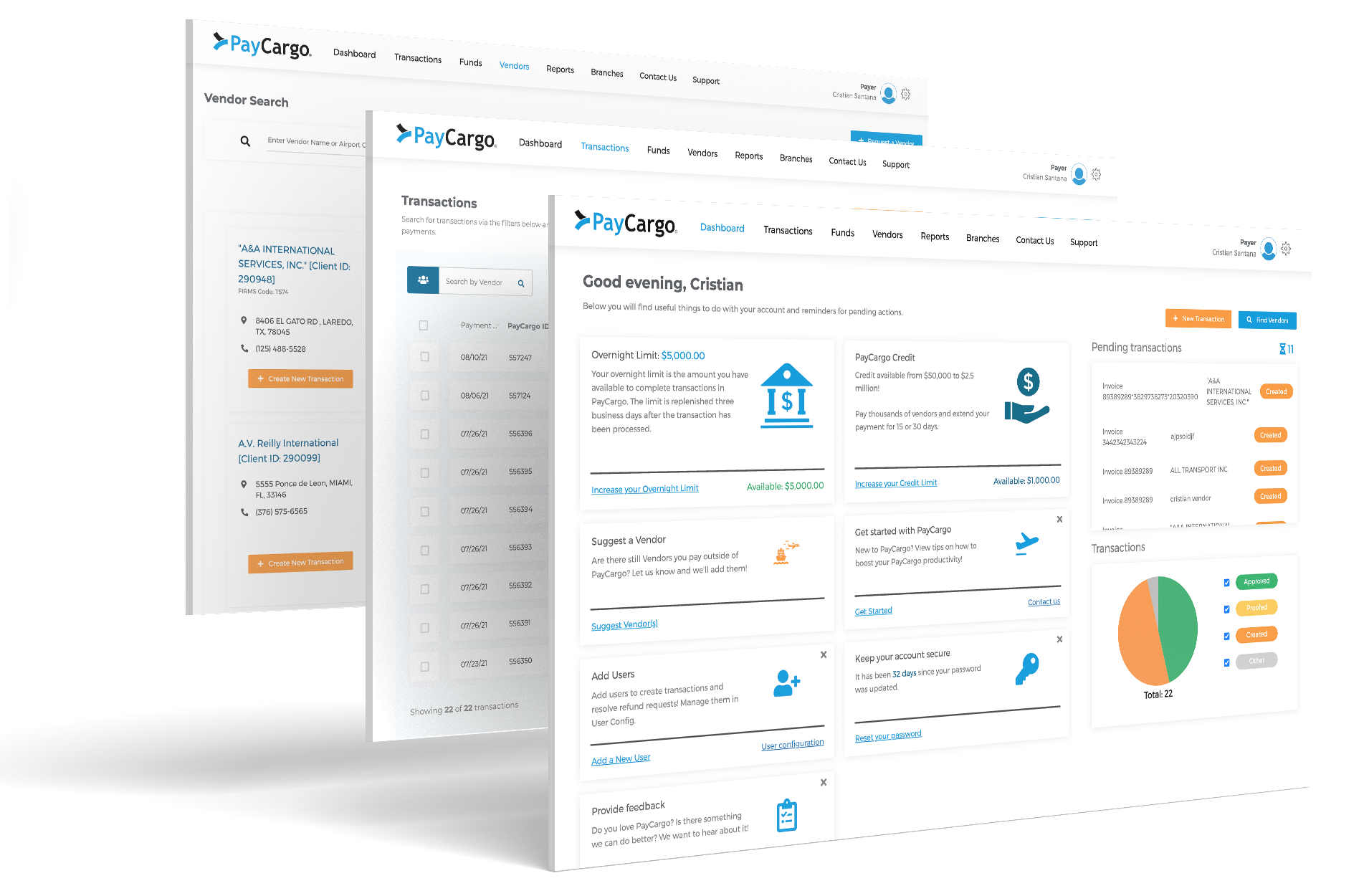 PayCargo Platform