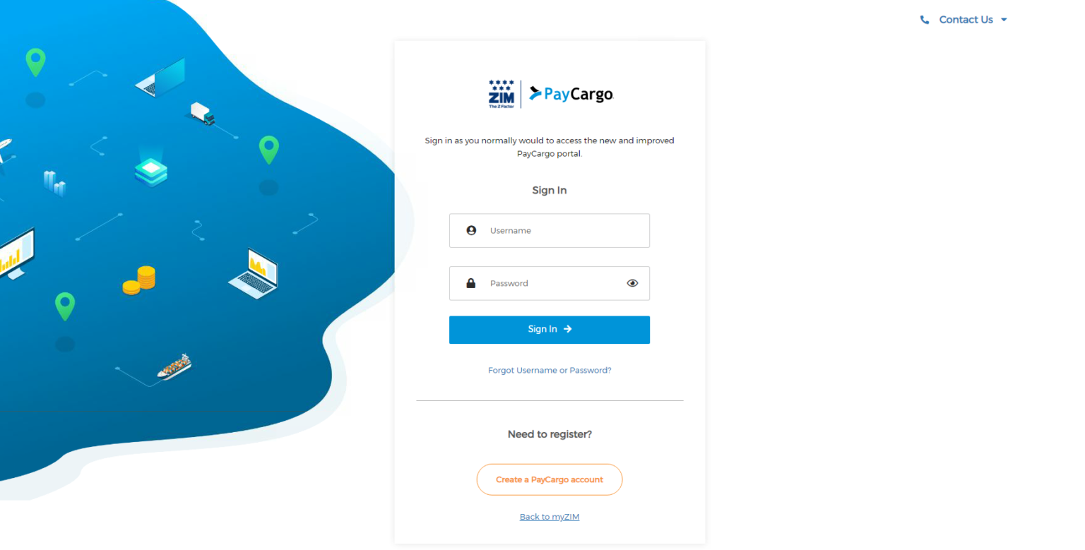 New Integration PayCargo and ZIM Integrated Shipping