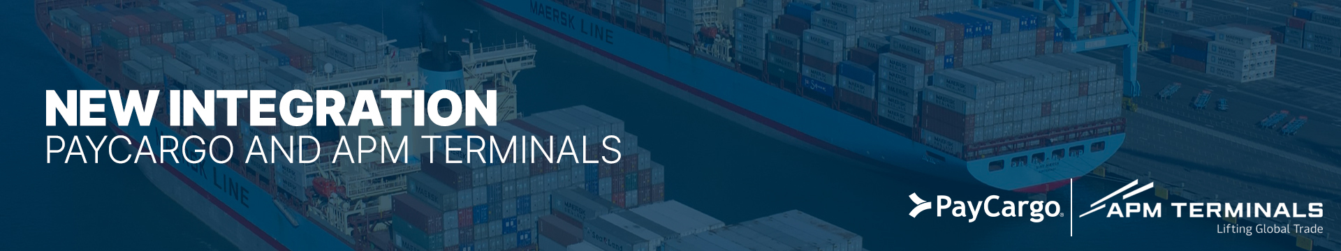 New Integration PayCargo and APM Terminals