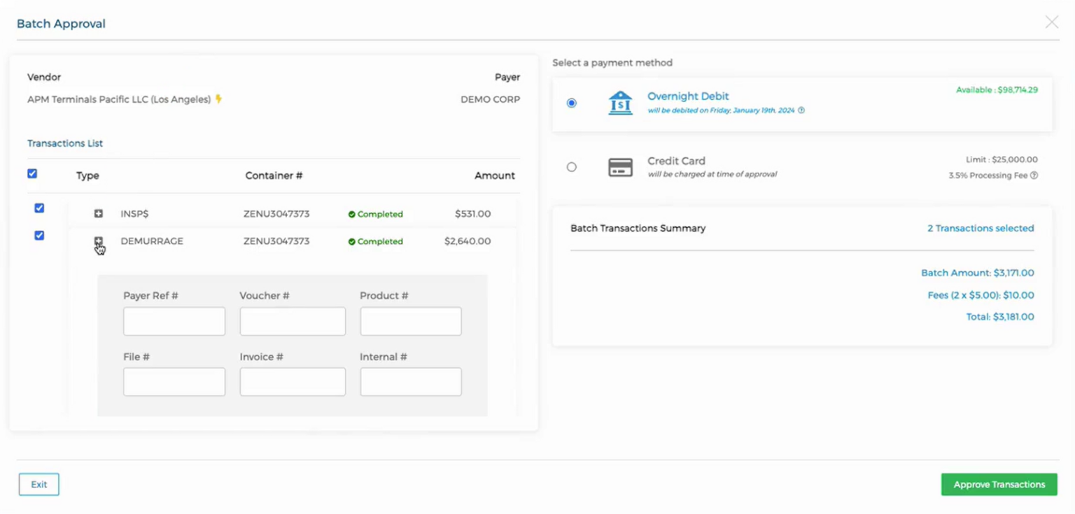 New Integration: PayCargo and APM Terminals