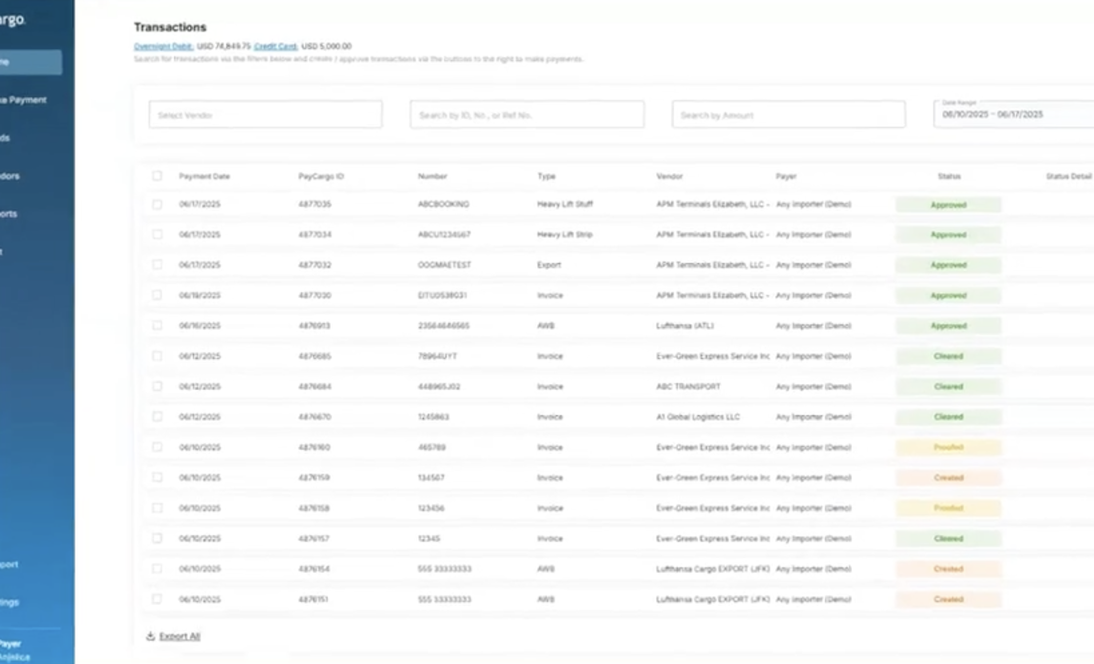 Single & Bulk Payments <br>  Port Elizabeth