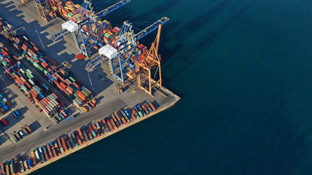 aerial top down photo of containers in ship port f 2026 01 09 15 00 55 utc