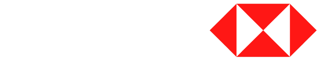HSBC Logo white