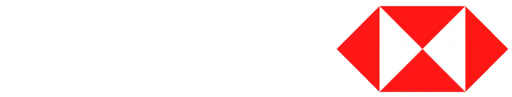 HSBC Logo white